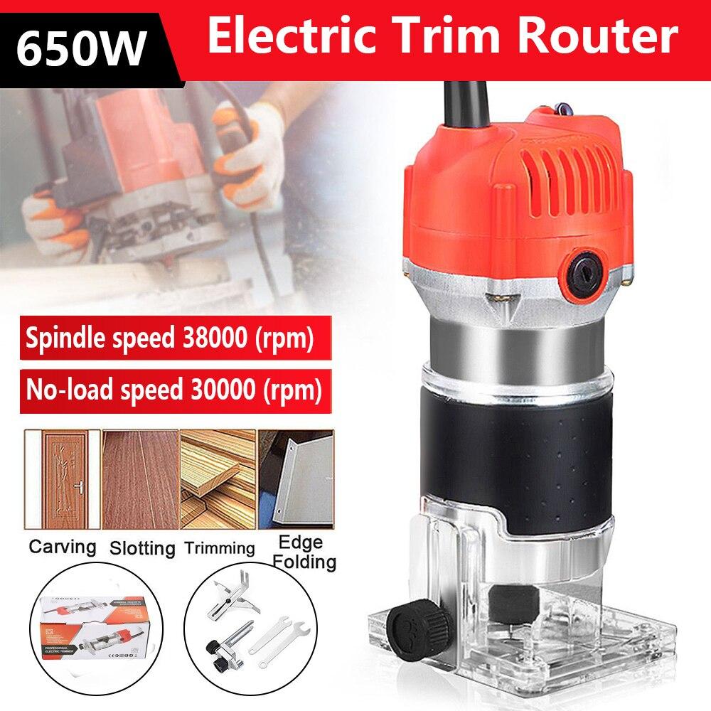 Electric Wood Edge Trimmer Router Machine