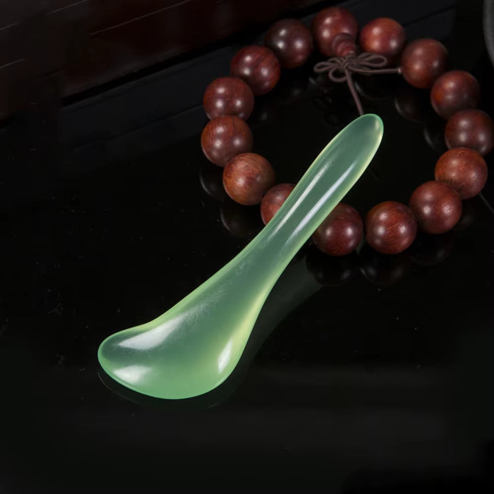1PC Gouache Scraper Facial Massager Eye Scraping Face Massage Meridian Therapy Guasha Board Body Health Care Gua Sha Plate Tool
