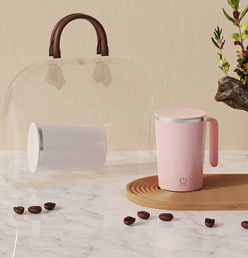 Automatic Self-Stirring Coffee Mug