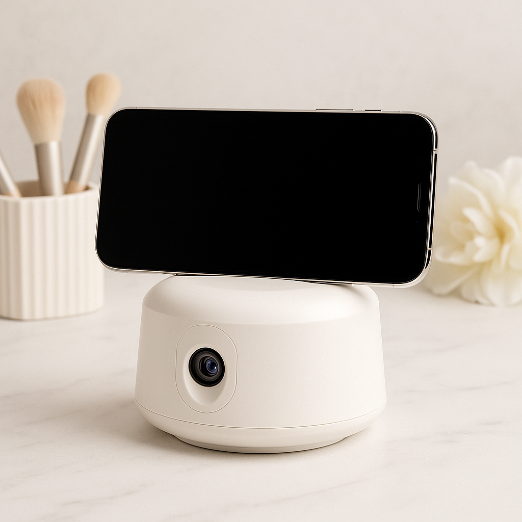 Smart Face Tracking Phone Holder | 360° Rotation