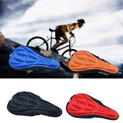 3D Gel Bike Seat Cushion | Shock-Absorbing Bicycle Saddle Cover
