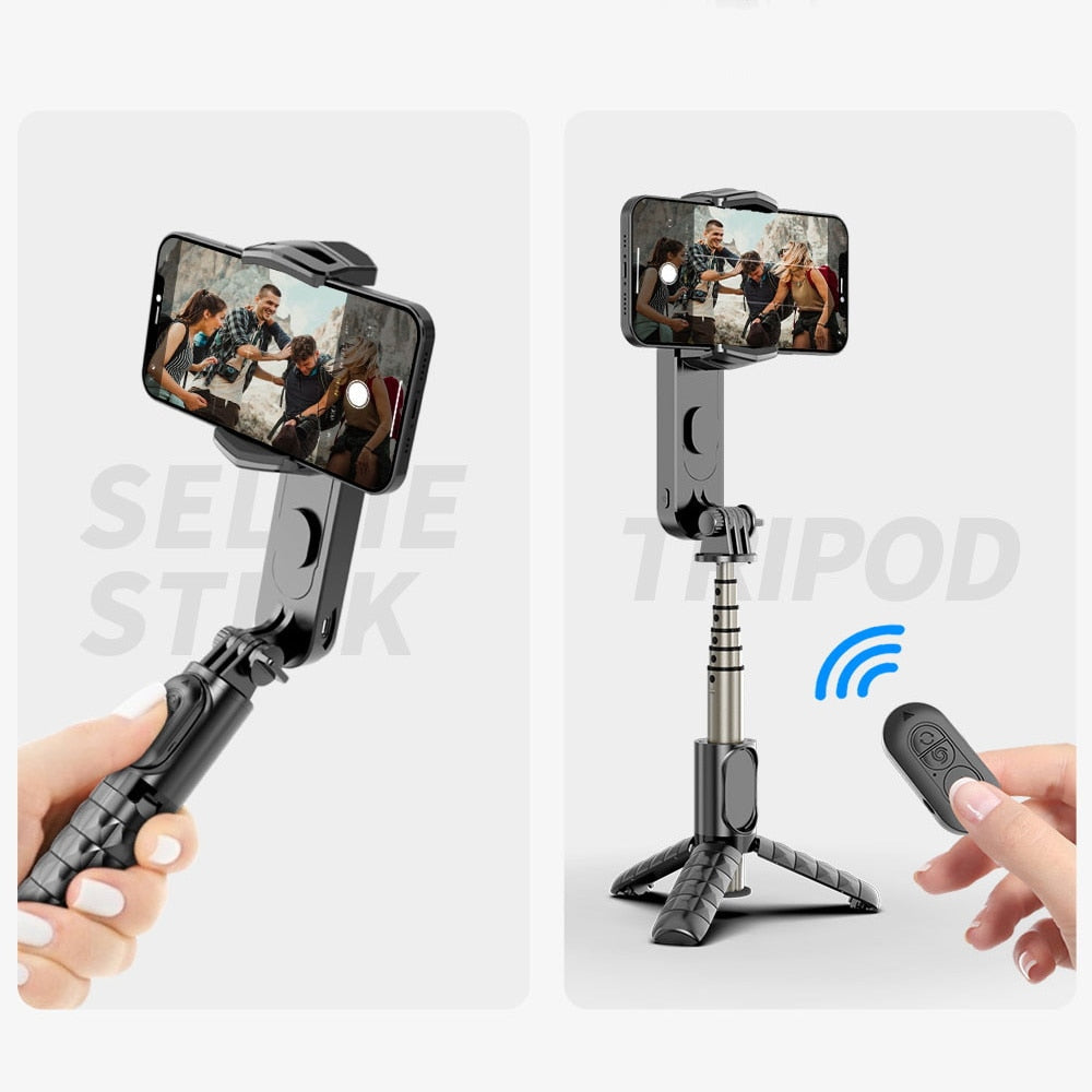 Portable 3-in-1 Handheld Gimbal Stabilizer