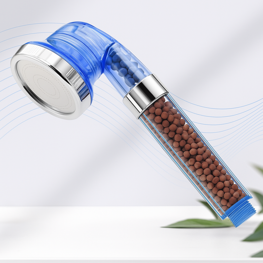 3-Mode High-Pressure Shower Head with Built-In Water Purifier