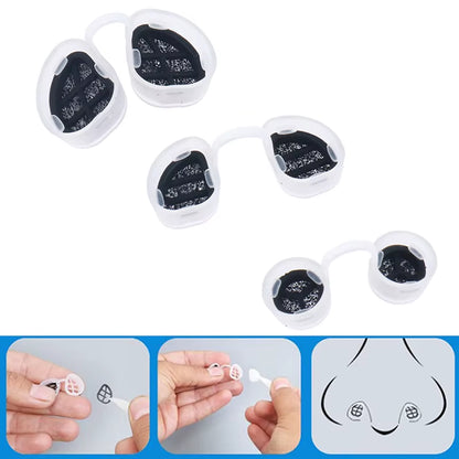 Carbon Nose Invisible Nasal Filter anti Air Pollution Pollen Allergy Dust Filter