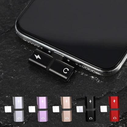 2-in-1 iPhone Audio & Charging Adapter | Lightning to 3.5mm