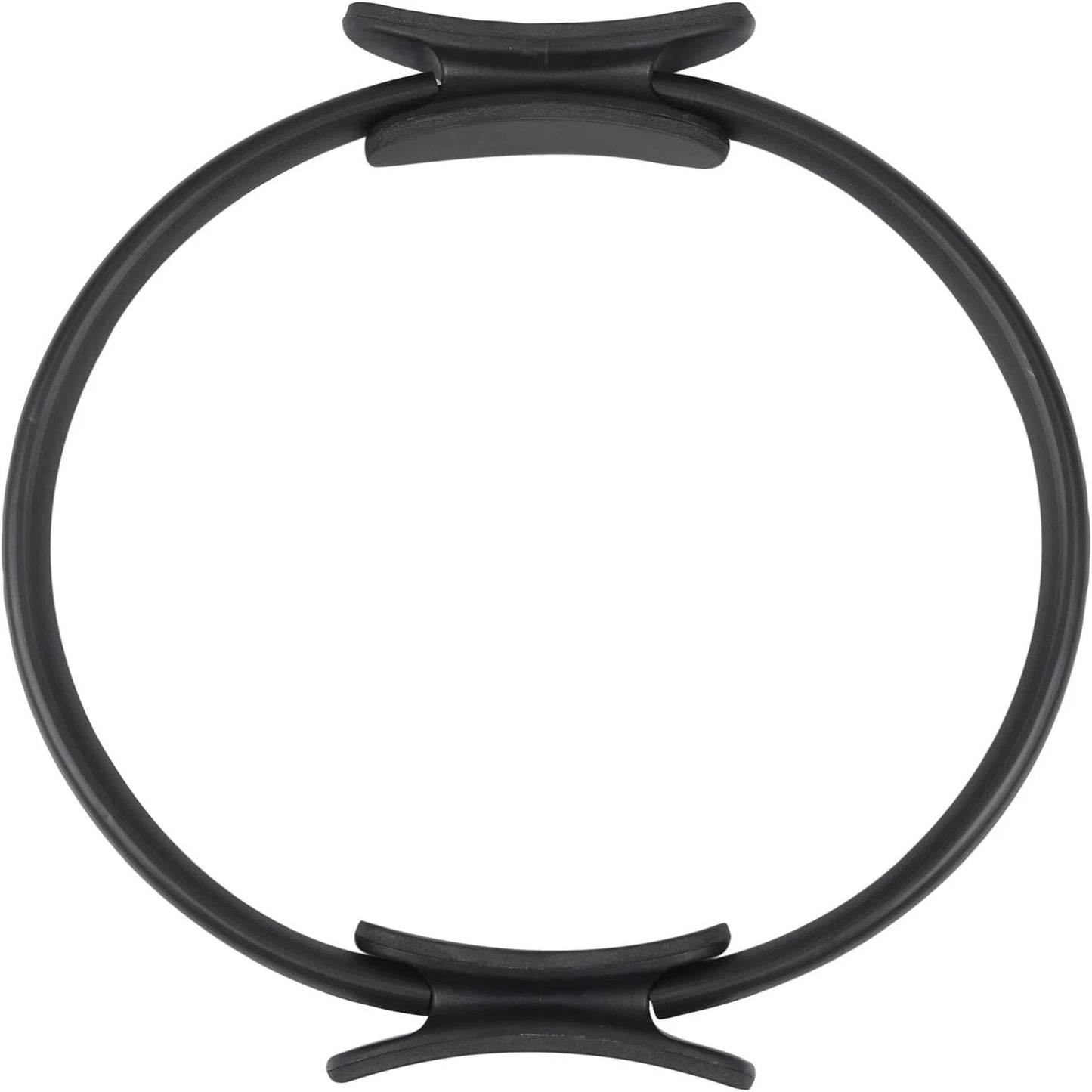 Passionate Yoga and Fitness Enthusiasts Dedicated Black Exercise Ring for Enhancing Strength and Flexibility - Achieve Peak Perf