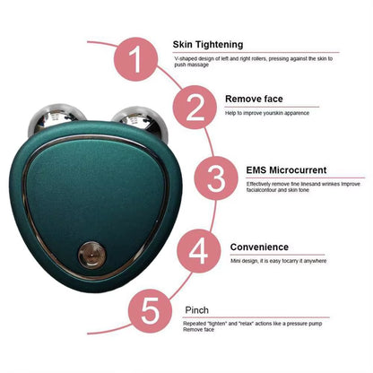 Face Lift Massager Microcurrent Facial Device USB Portable Heart Shape Face Sculpting Tool,Face Lift Device Beauty Instrument