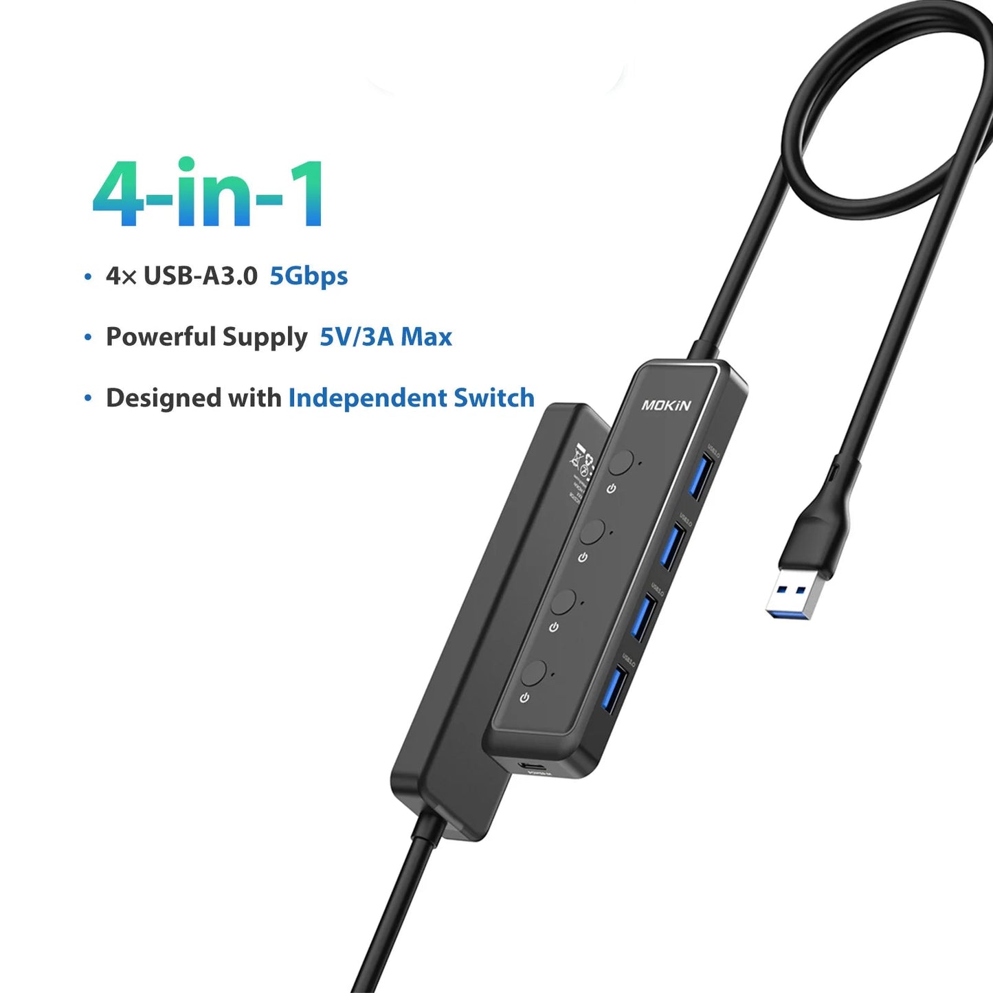 USB-C Triple Display Hub Adapter | 11-in-1 Docking Station VGA, USB 3.1, RJ45 & 100W PD Charging