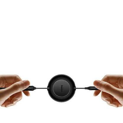 Baseus Retractable 3-In-1 Fast Charging Cable 100W Type-C to Micro USB + Lightning + USB-C