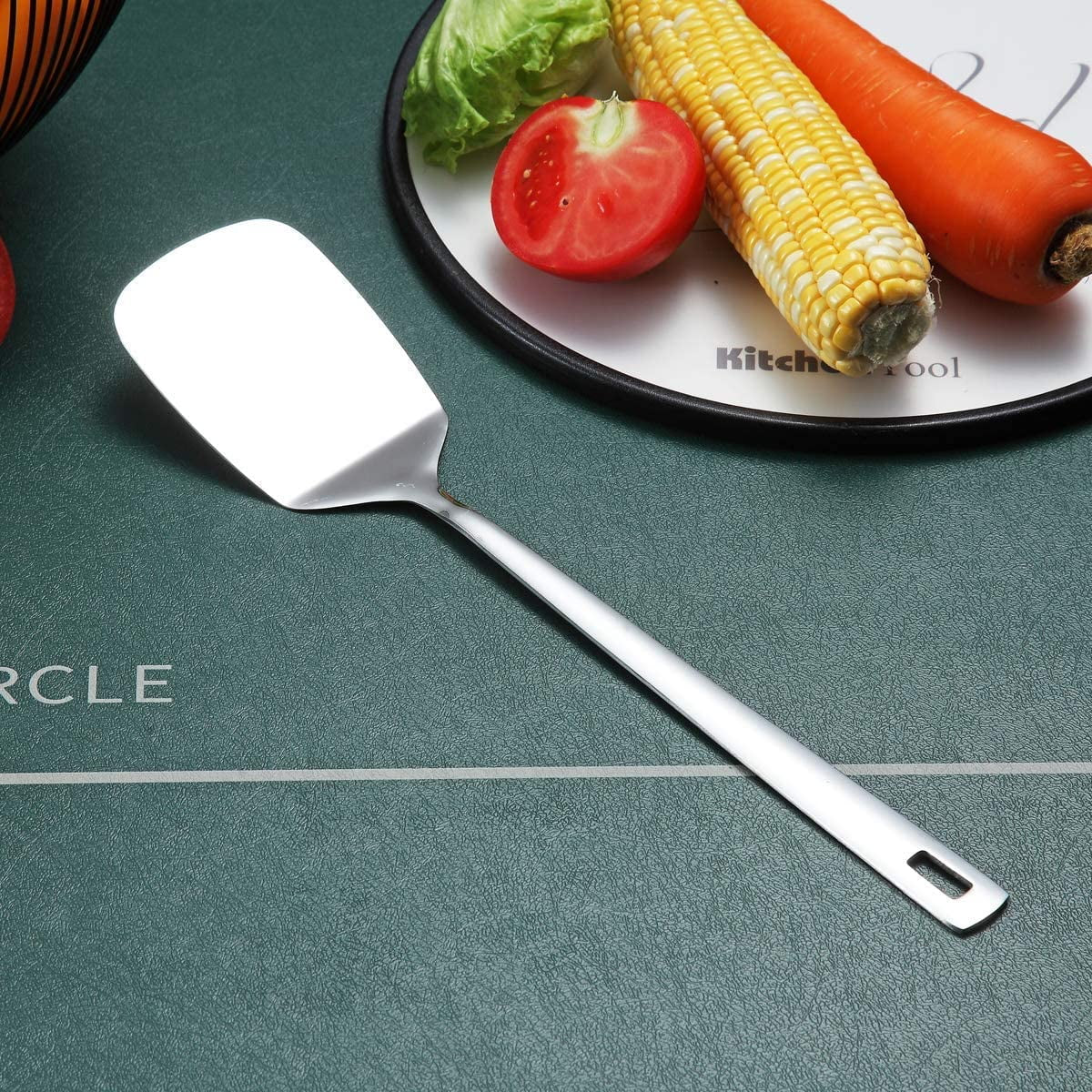 Spatulas, Stainless Steel Solid Turner, Metal Kitchen Spatulas for Cooking, Spatulas Barbecue Spatulas