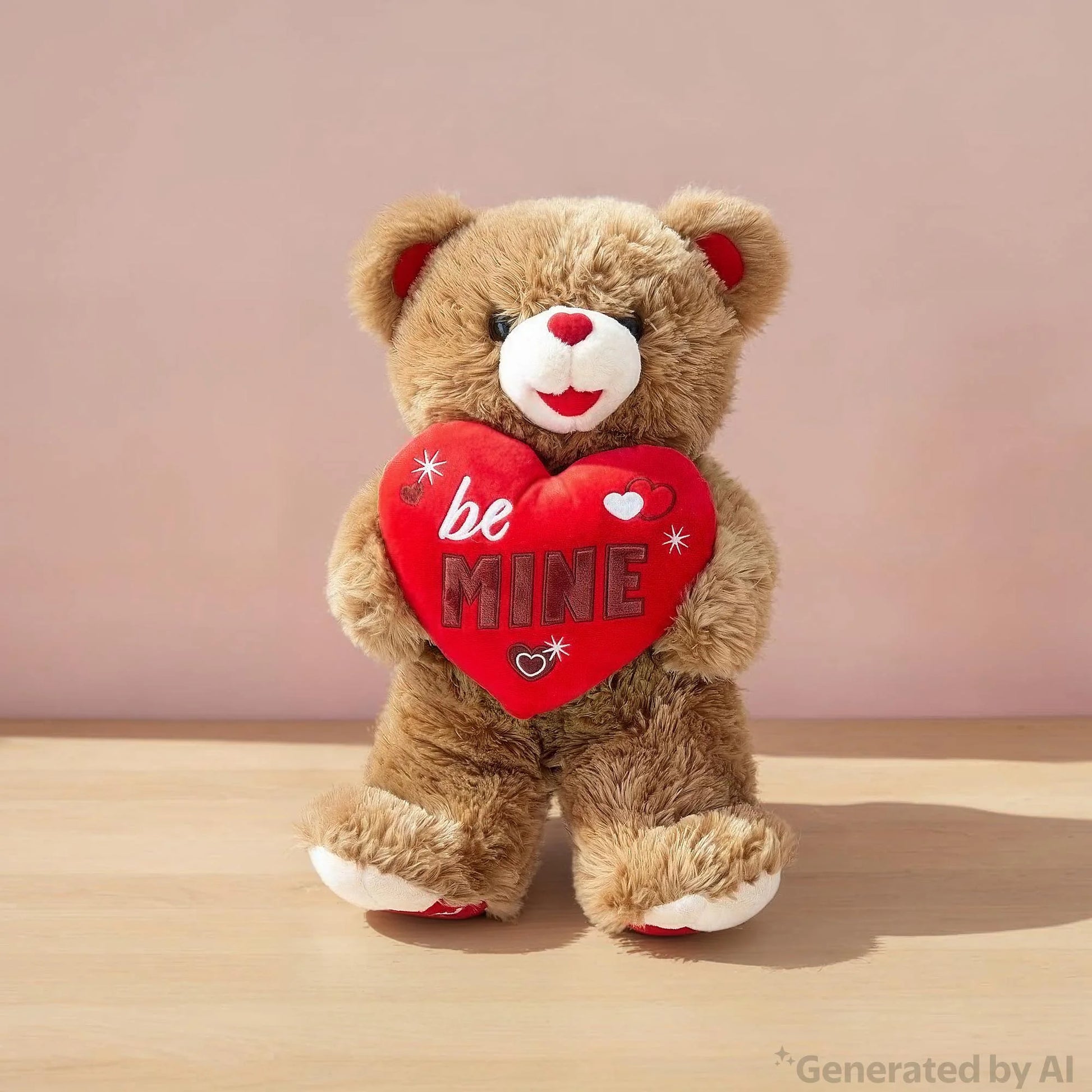 Sweetheart Brown Teddy Bear Plush Toy, Brown, 21", Valentine'S Day by