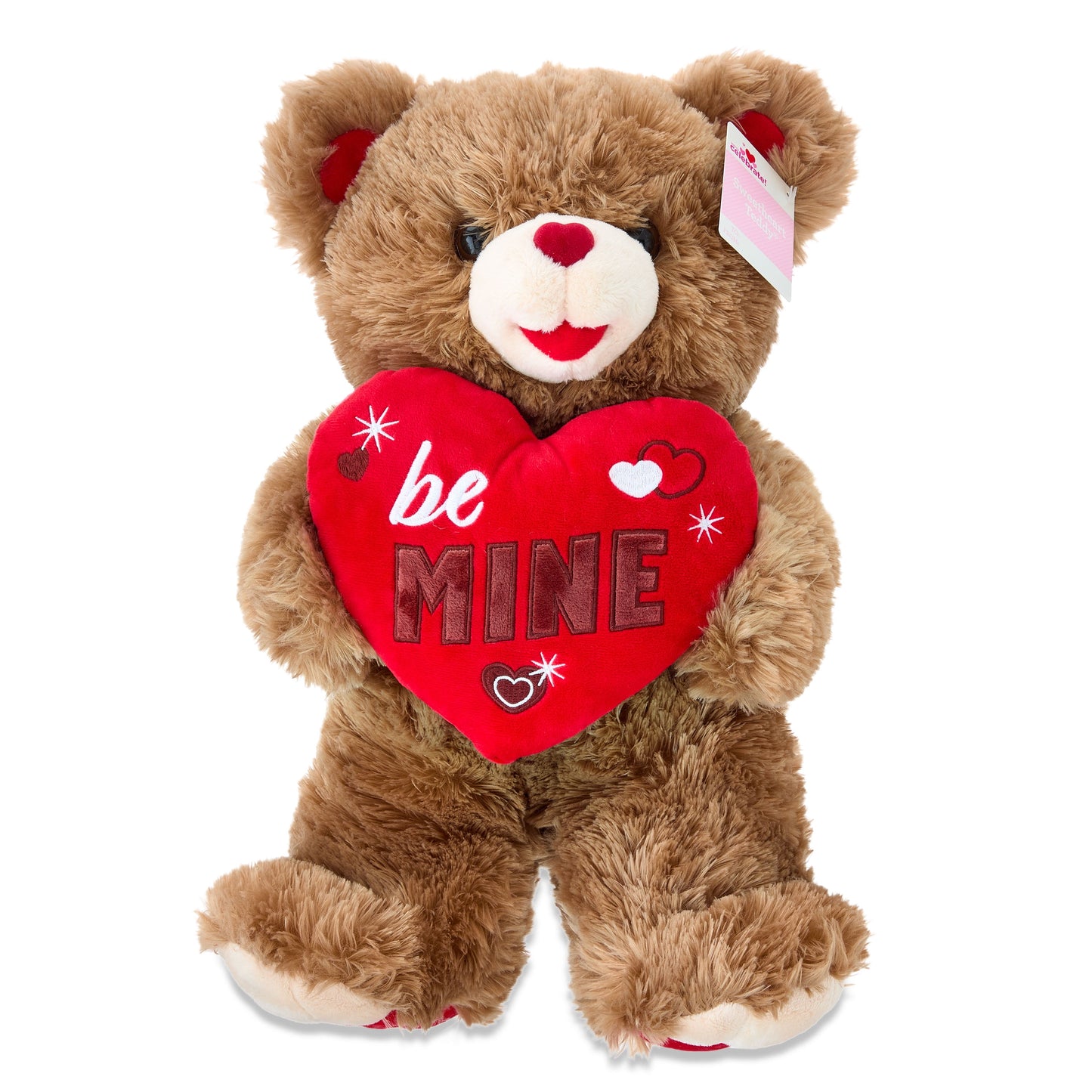 Sweetheart Brown Teddy Bear Plush Toy, Brown, 21", Valentine'S Day by
