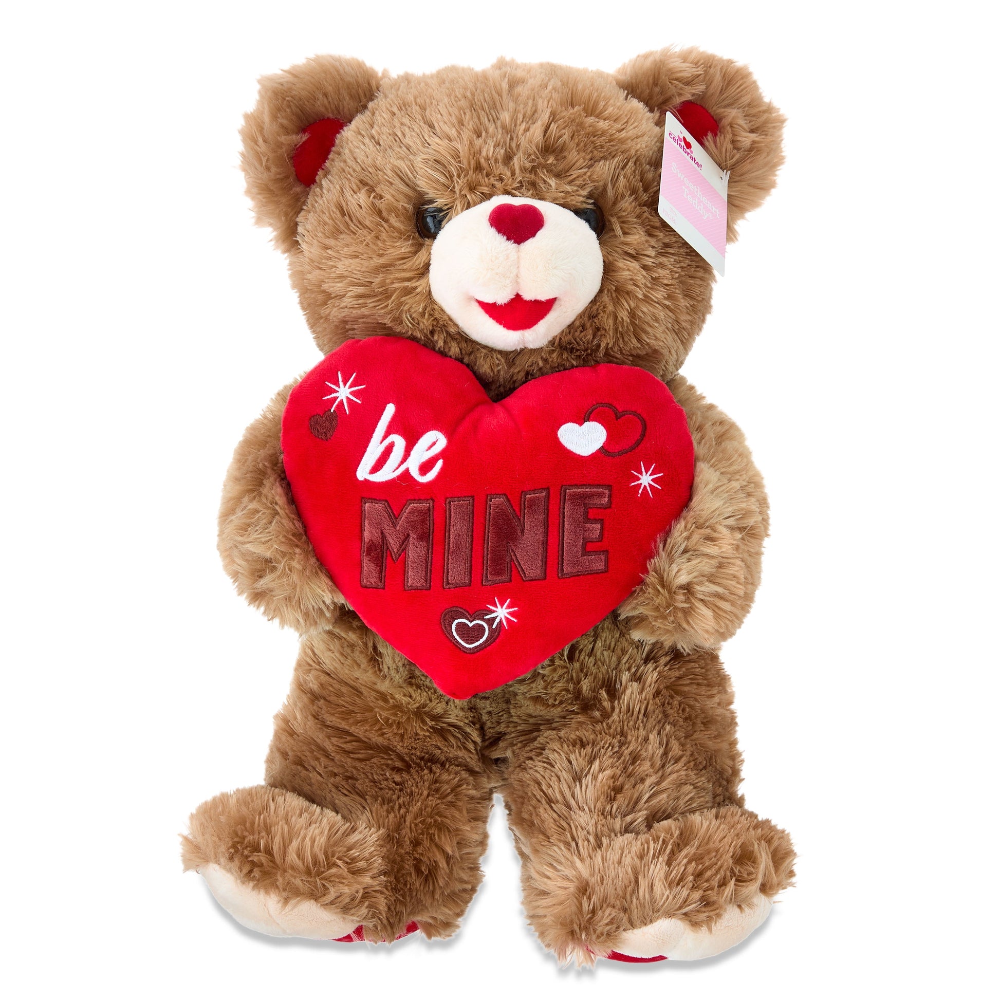Sweetheart Brown Teddy Bear Plush Toy, Brown, 21", Valentine'S Day by