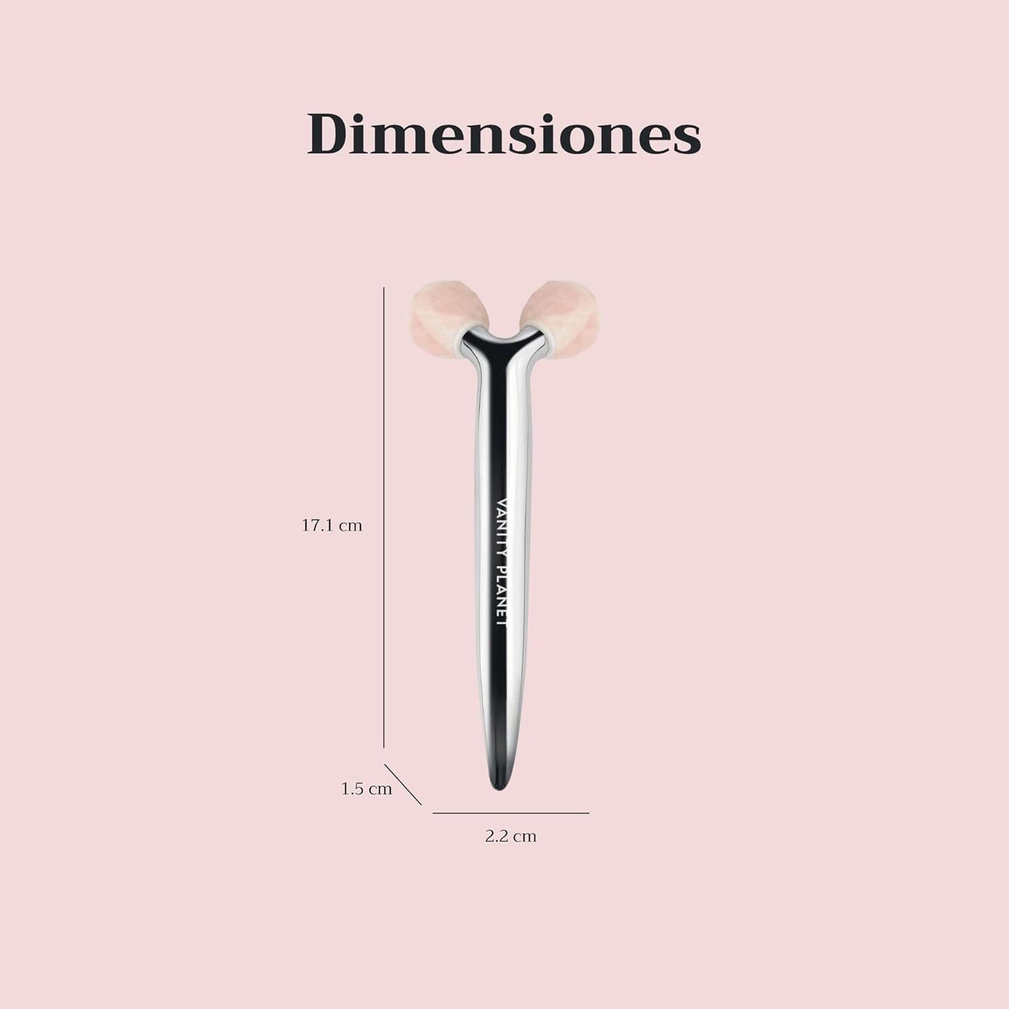 Defina Contour and Define Massaging Roller - Facial Roller Helps Stimulates Blood Flow and Helps Reduce Fine Lines - Unique V-Shaped Design for Cooling Precision