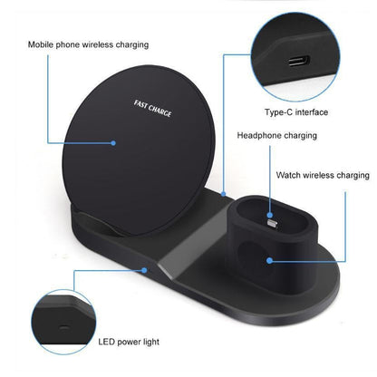 3-in-1 Wireless Charging Dock for Apple Devices