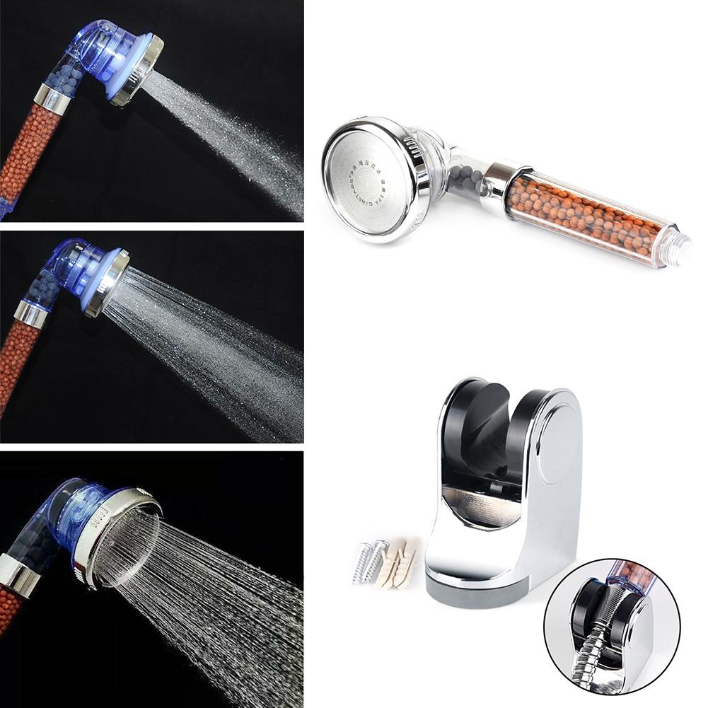 3-Mode High-Pressure Shower Head with Built-In Water Purifier