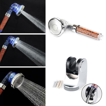 3-Mode High-Pressure Shower Head with Built-In Water Purifier