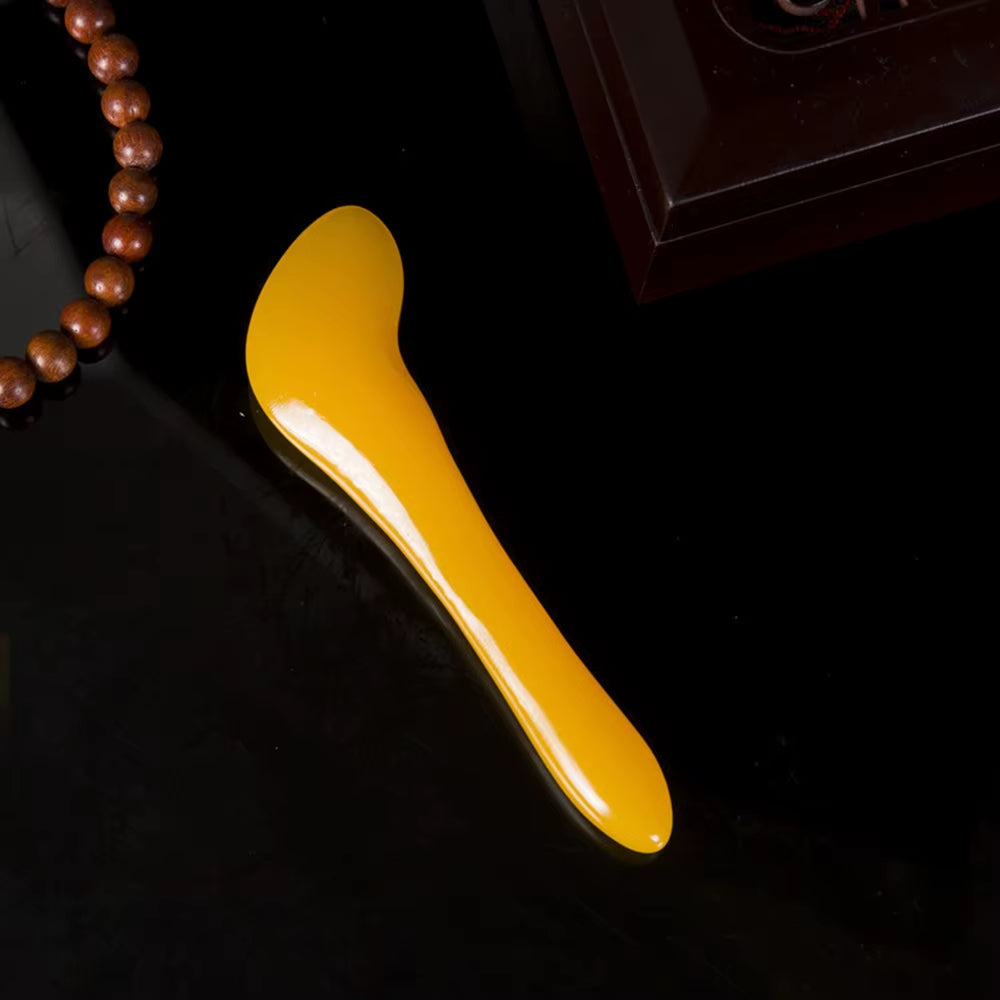 1PC Gouache Scraper Facial Massager Eye Scraping Face Massage Meridian Therapy Guasha Board Body Health Care Gua Sha Plate Tool