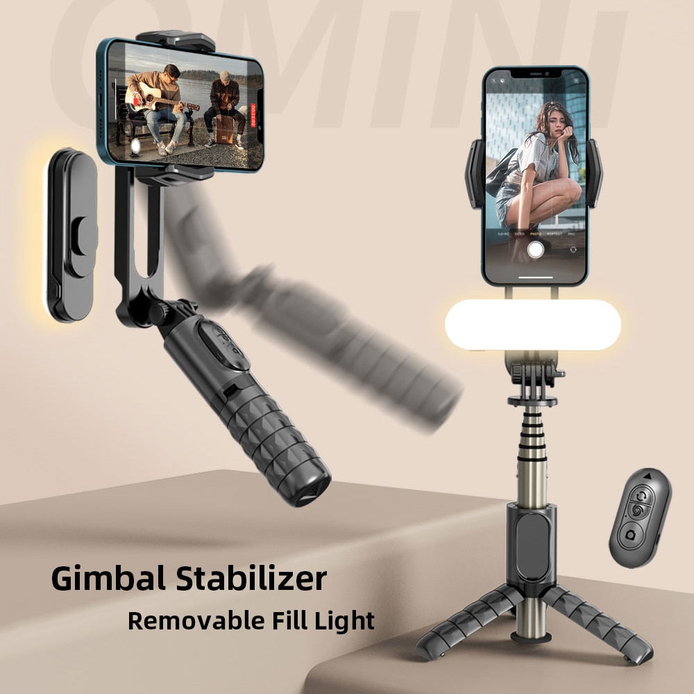 Portable 3-in-1 Handheld Gimbal Stabilizer