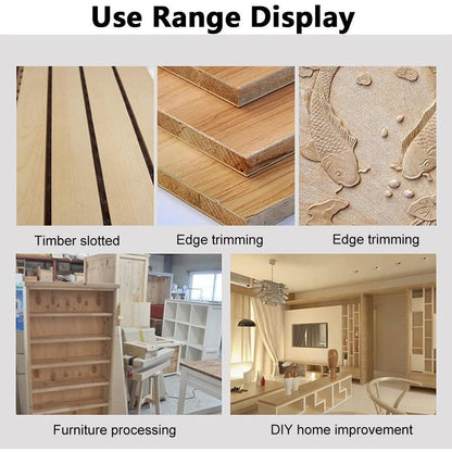 Electric Wood Edge Trimmer Router Machine
