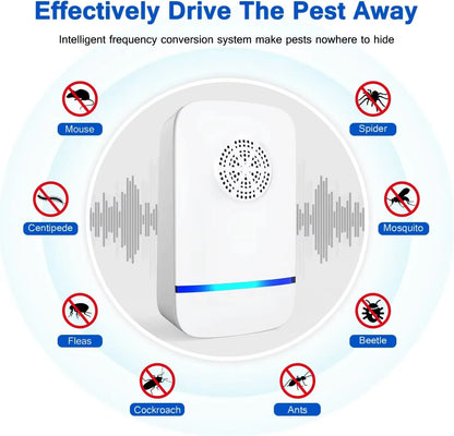 Ultrasonic Electronic Insect Repellent Pest Repeller Pest Control Electronic Ultrasonic Repeller Indoor