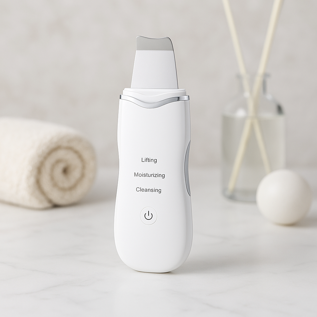 Ultrasonic Deep Facial Cleanser & Face Scrubber Device