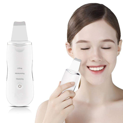 Ultrasonic Deep Facial Cleanser & Face Scrubber Device