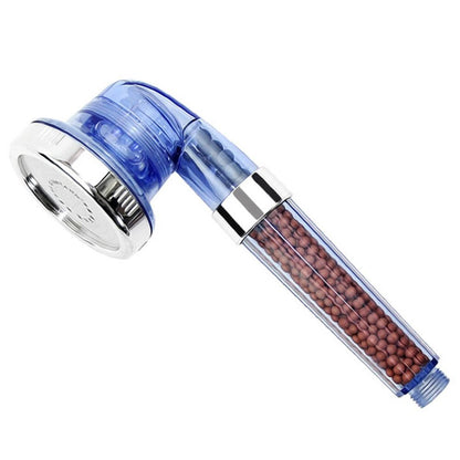 3-Mode High-Pressure Shower Head with Built-In Water Purifier