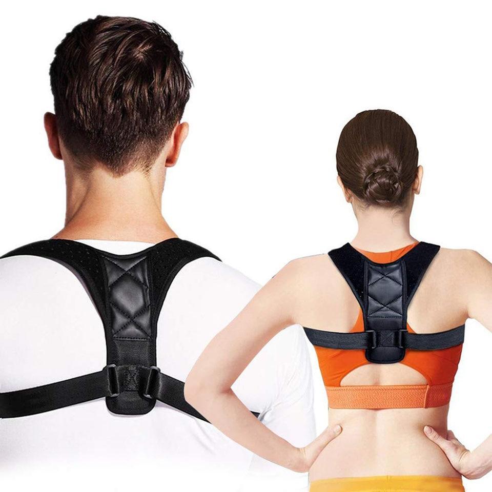 Adjustable Back Posture Corrector Belt | Shoulder & Spine Support Brace