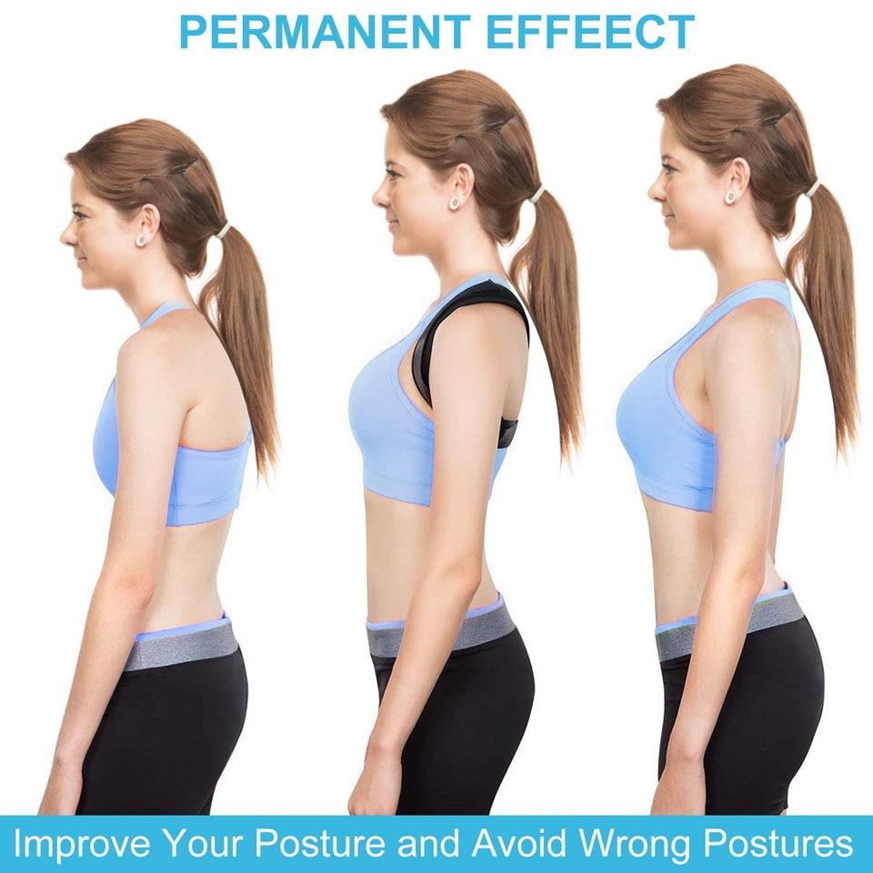 Adjustable Back Posture Corrector Belt | Shoulder & Spine Support Brace