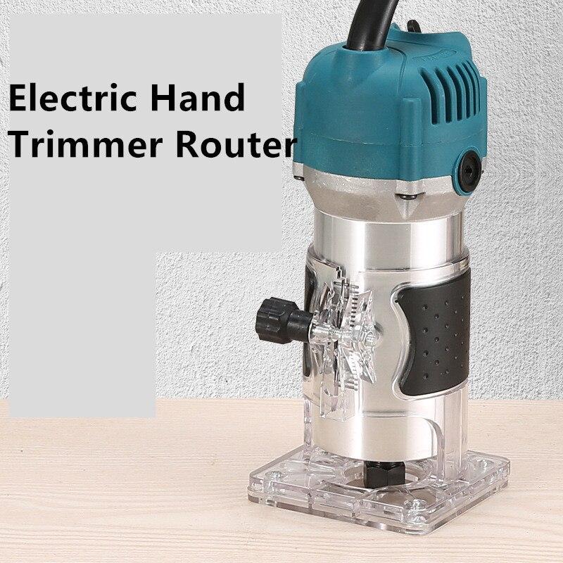 Electric Wood Edge Trimmer Router Machine
