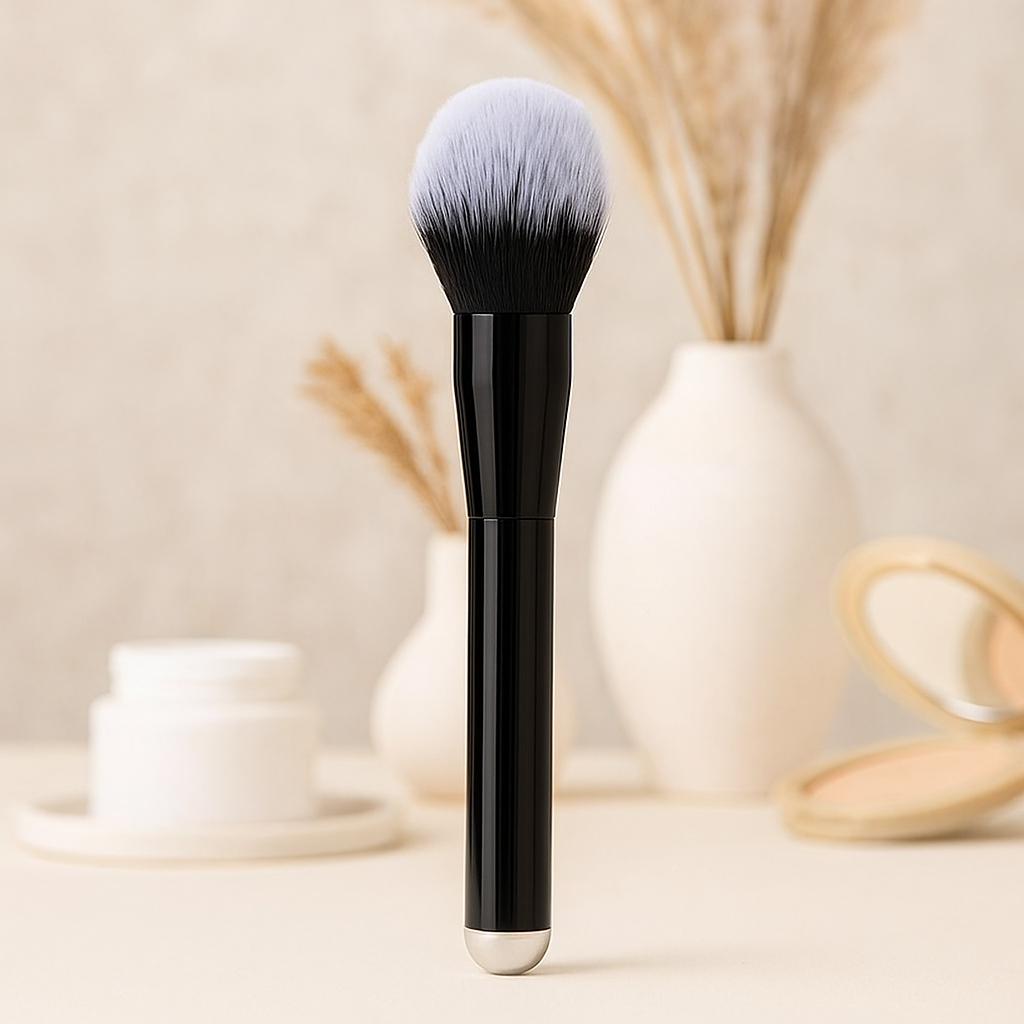 Large Makeup Powder Brush | Soft Synthetic Bristles for Flawless Finish
