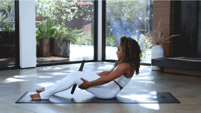 Black Exercise Ring | Yoga & Fitness Strength Trainer