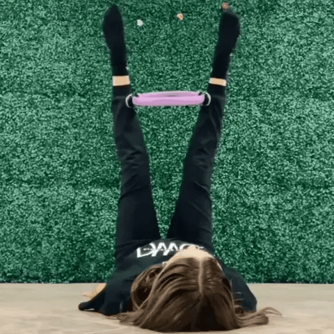 Black Exercise Ring | Yoga & Fitness Strength Trainer