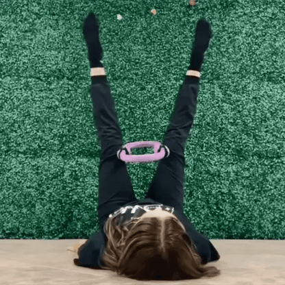 Black Exercise Ring | Yoga & Fitness Strength Trainer