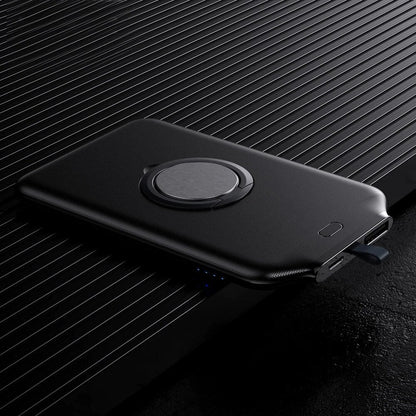 Slim Wireless Mag Charger | Portable 5000mAh Magnetic Power Bank