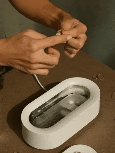 Ultrasonic Jewelry & Lens Cleaner Machine