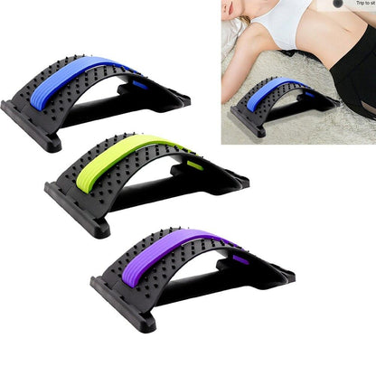 Back Pain Relief Massage Stretcher | Adjustable Spine & Posture Corrector