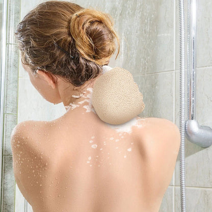 Natural Bamboo Fiber Bath Exfoliating Glove Washcloths Bathing Glove