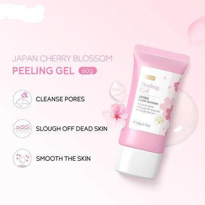 Sakura Face Deep Cleaning Exfoliating Gel Skin Care Whitening Moisturizer Repair Facial Scrub Skin Care 60G