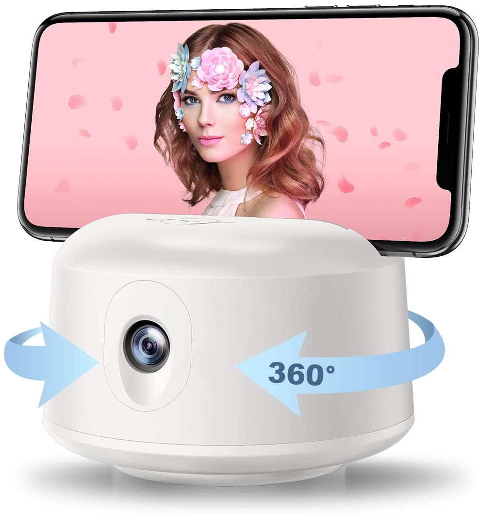 Smart Face Tracking Phone Holder | 360° Rotation