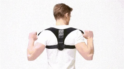 Adjustable Back Posture Corrector Belt | Shoulder & Spine Support Brace