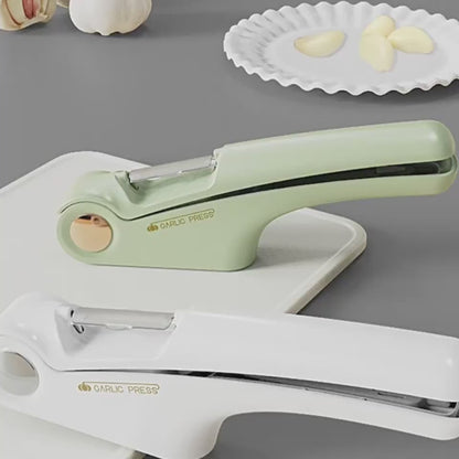 4-in-1 Multifunctional Garlic Press & Slicer