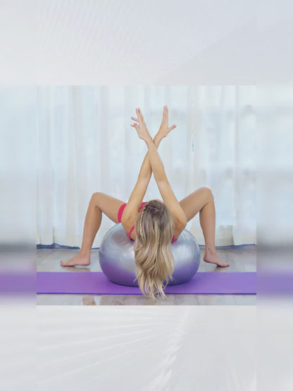 5-Piece Yoga & Pilates Set | Ball, Block, Strap, Bands for Strength & Flexibility