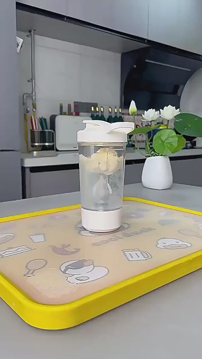 Rechargeable Portable Blender Cup | USB Protein Shaker & Mixing Bottle