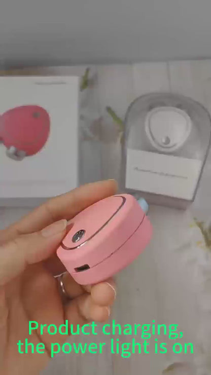 Heart-Shaped Face Lift Massager | Microcurrent USB Facial Sculpting Device