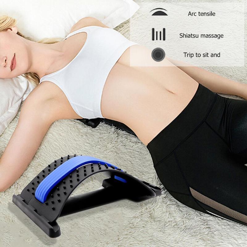 Back Pain Relief Massage Stretcher | Adjustable Spine & Posture Corrector