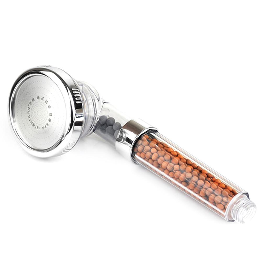 3-Mode High-Pressure Shower Head with Built-In Water Purifier